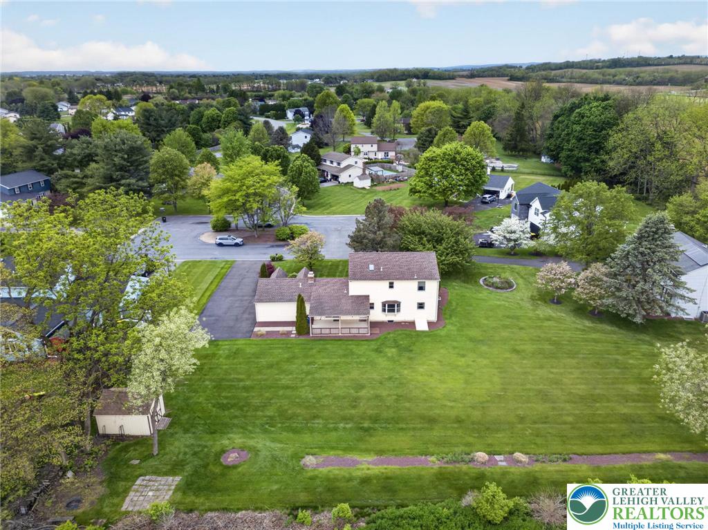 7098 Limerick Square Bath, PA 18014 - Photo 3 of 31 an aerial view of a house with a garden