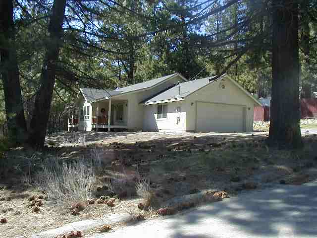 214 Highland Drive Stateline, NV 89449 - Photo 2 of 3 a view of a house with a yard