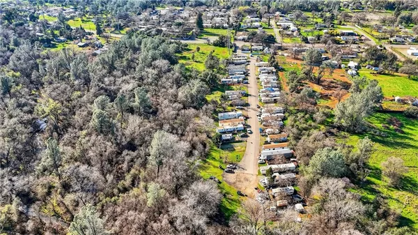 a view of a city and mountains