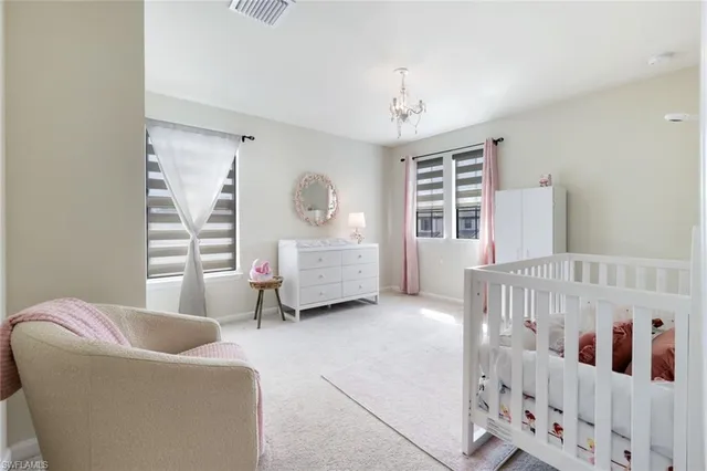 a living room with furniture and window