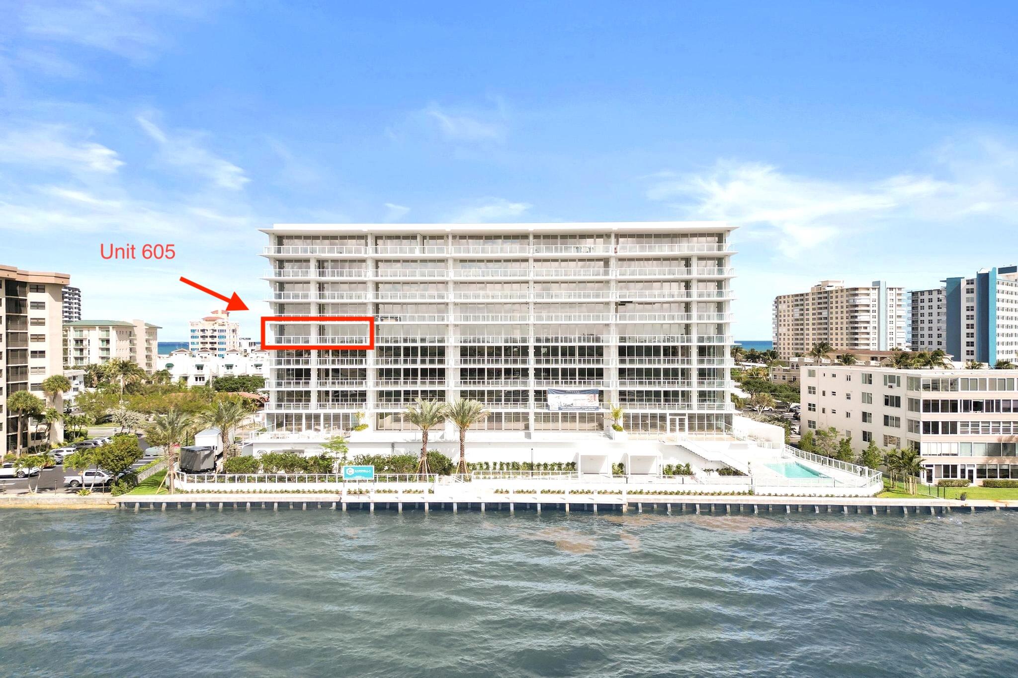 407 North Riverside Drive, Unit 605 Pompano Beach, FL 33062 - Photo 49 of 93 Copy of Unit 605 marked