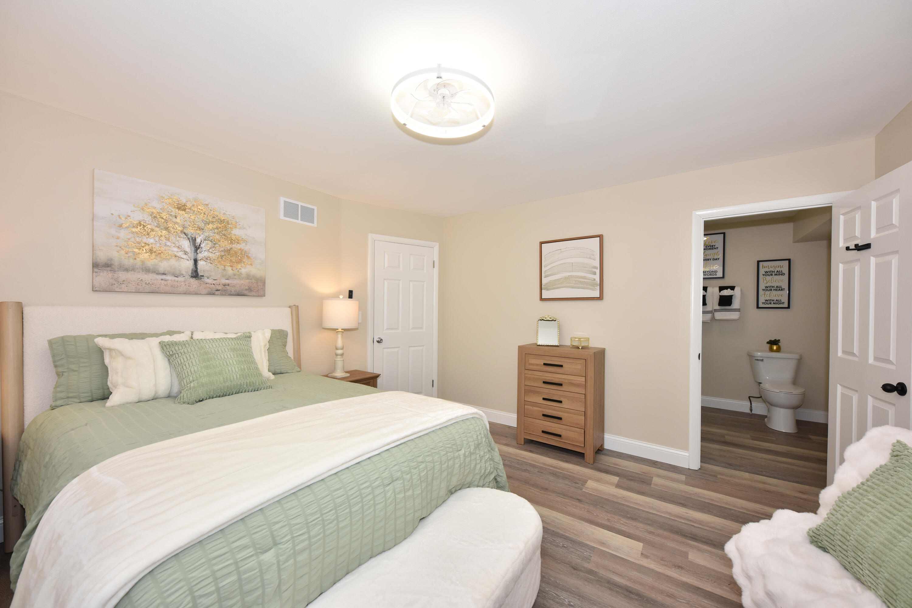 4101 North 70th Street Milwaukee, WI 53216 - Photo 18 of 37 Primary bedroom w/ ensuite bathroom!