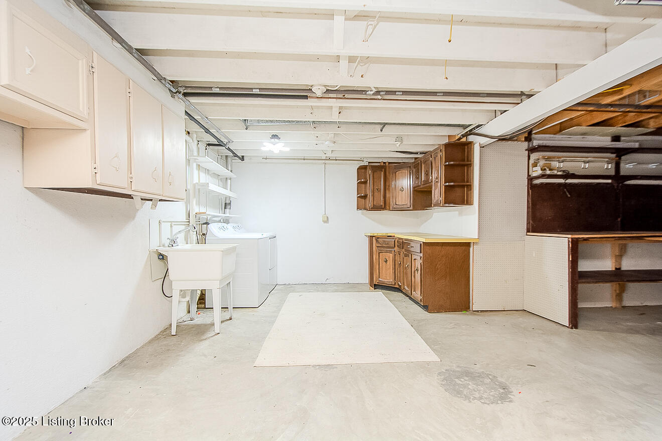 11802 Robindale Road Louisville, KY 40243 - Photo 37 of 45 Unfinished Lower Level
