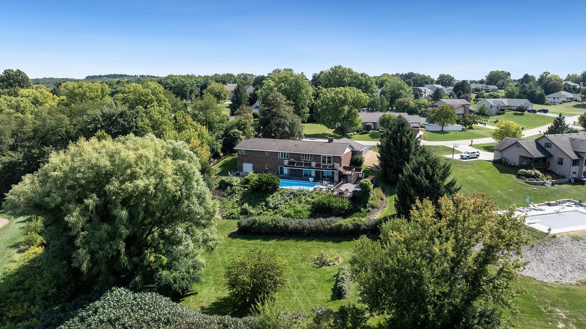 3300 North Silver Ridge Drive Oregon, IL 61061 - Photo 1 of 56 a view of a garden