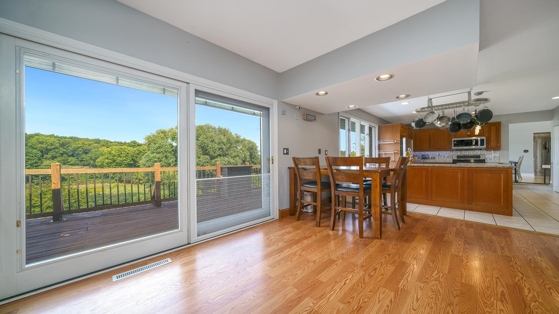 3300 North Silver Ridge Drive Oregon, IL 61061 - Photo 16 of 56 a view of a kitchen and dining room