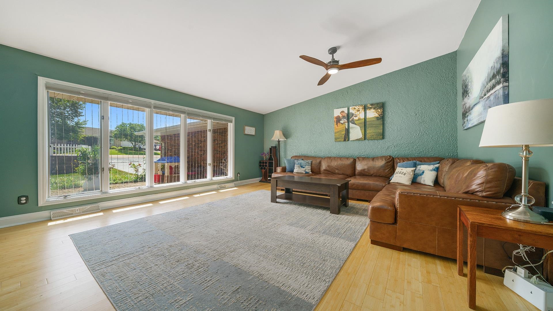 3300 North Silver Ridge Drive Oregon, IL 61061 - Photo 9 of 56 a living room with furniture and a large window