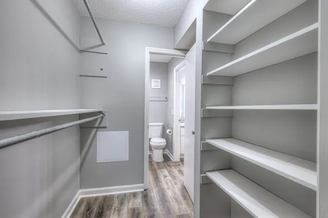 a view of bathroom and utility room
