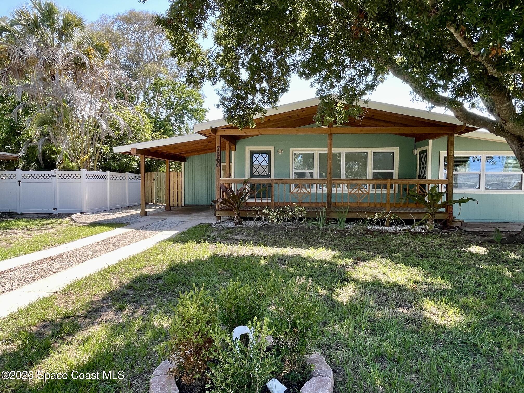 7260 Blue Shore Road Grant, FL 32949 - Photo 1 of 23 Front of home