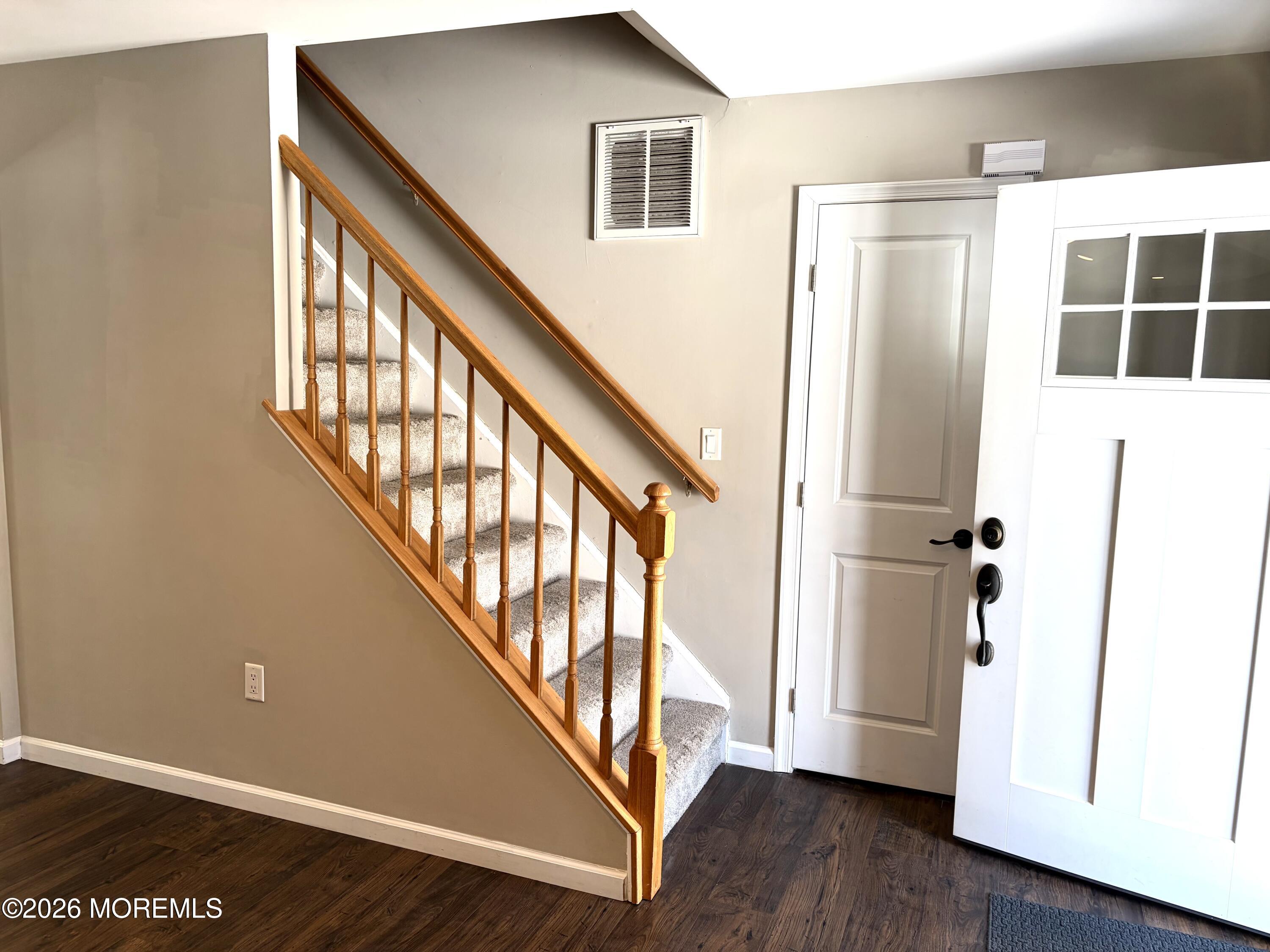 295 Flaam Street Toms River, NJ 08753 - Photo 10 of 30 a view of an entryway with wooden floor