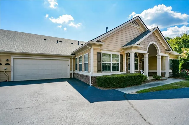 a view of front a house