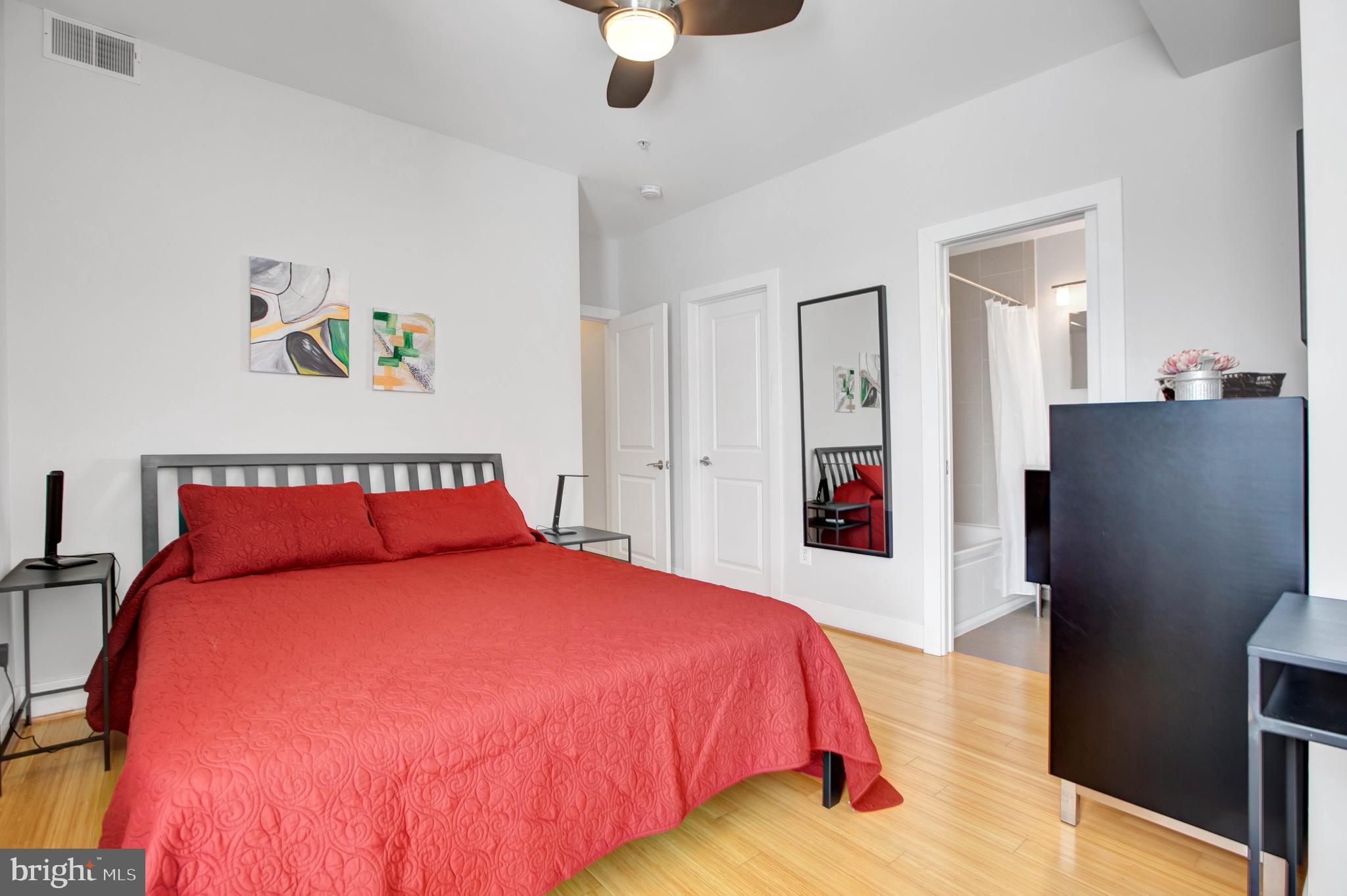 1801 Swann Street Northwest, Unit 302 Washington, DC 20009 - Photo 15 of 24 Master bedroom
