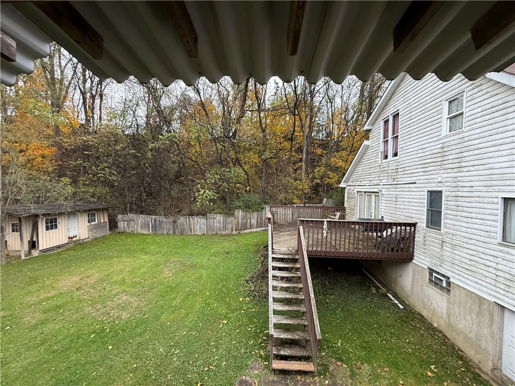 1006-1008 Olive Avenue Natrona Heights, PA 15065 - Photo 25 of 26 a view of outdoor space and deck