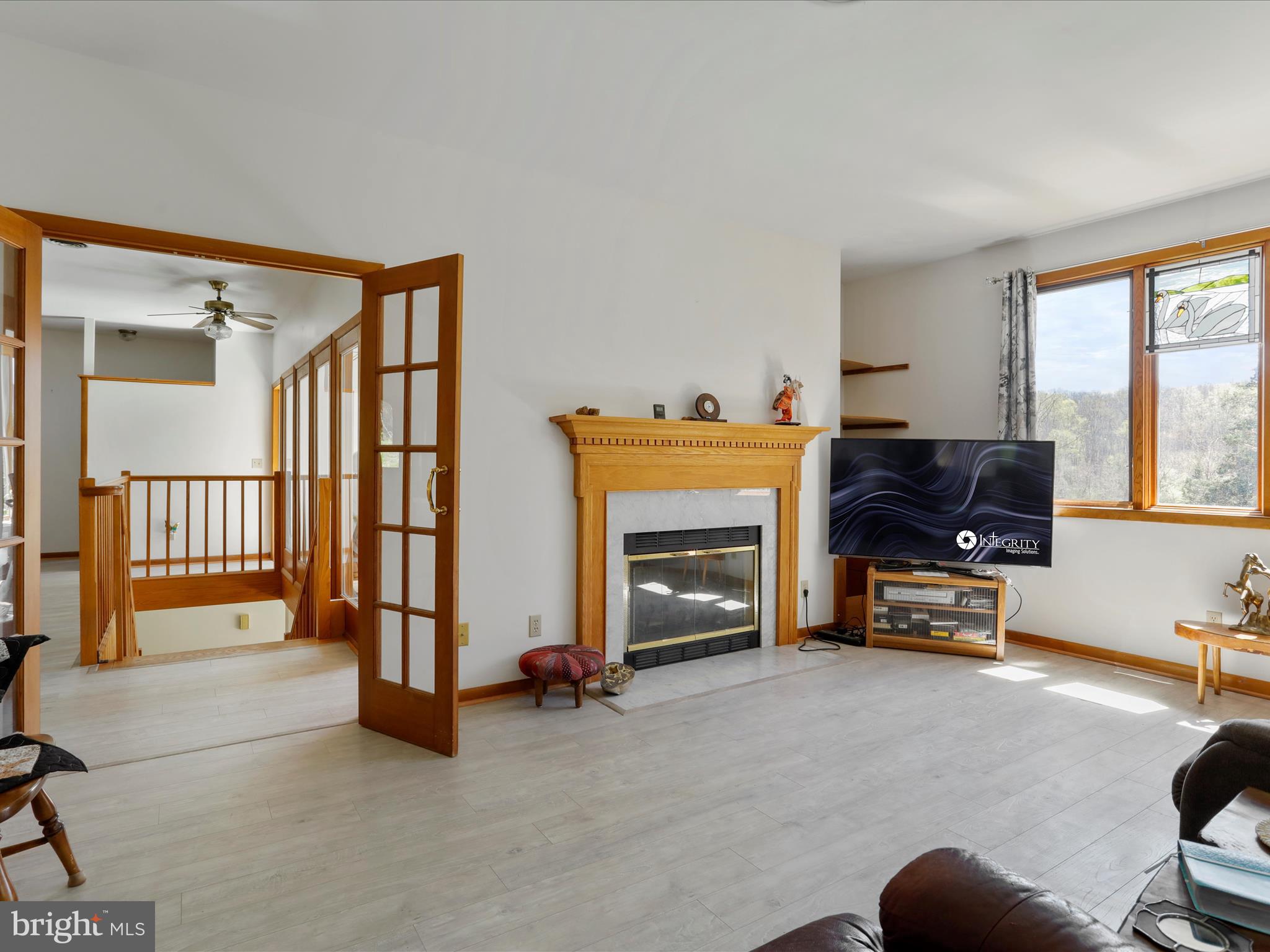 1639 Sugar Hill Road Maurertown, VA 22644 - Photo 14 of 57 a view of livingroom with furniture and a fireplace