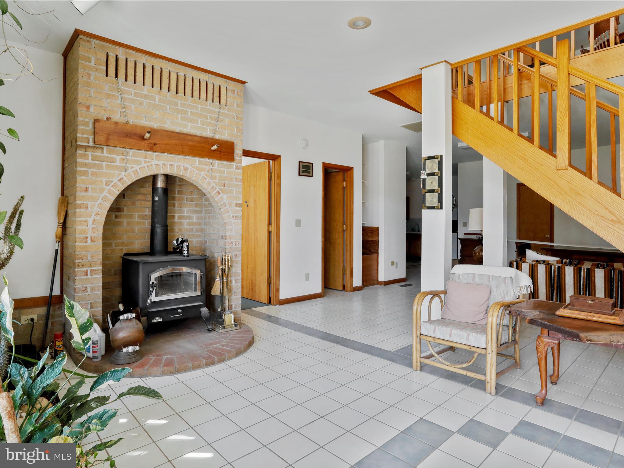 1639 Sugar Hill Road Maurertown, VA 22644 - Photo 23 of 57 Walk in Lower Level Living area w/Wood stove