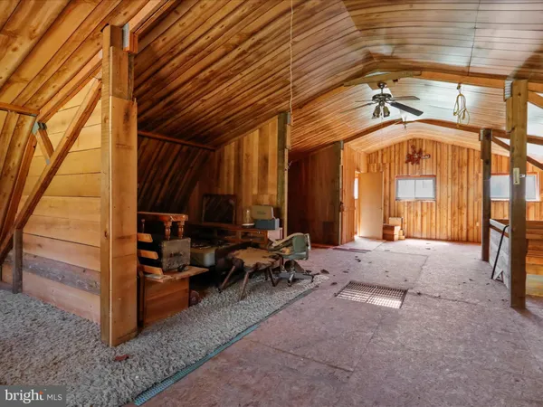 a view of a lush green hillside and a mountain