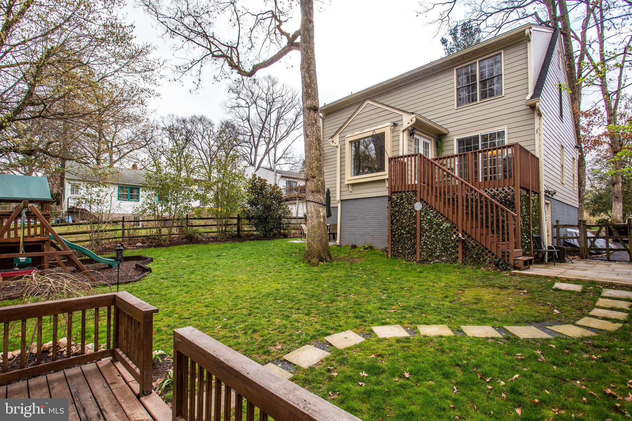 3329 Edgewood Road Kensington, MD 20895 - Photo 65 of 68 Perfect Backyard..ready for play!