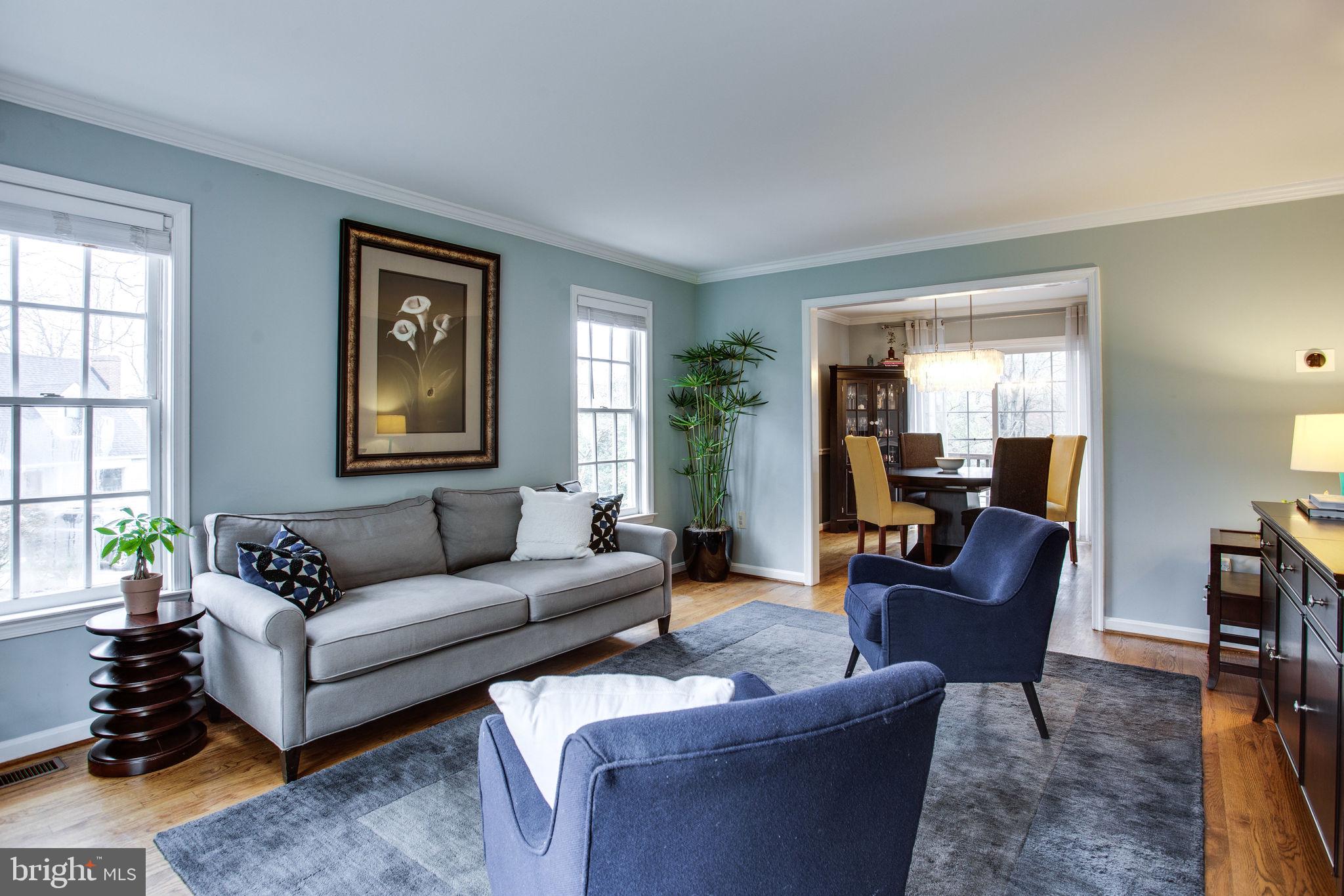 3329 Edgewood Road Kensington, MD 20895 - Photo 8 of 68 Gorgeous, Light Filled Formal Living
