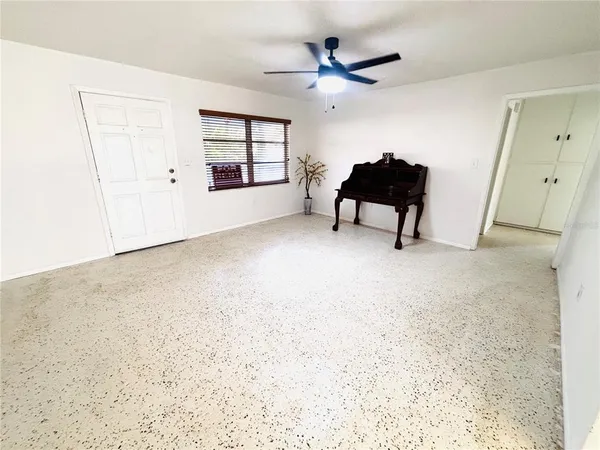 a view of workspace and window