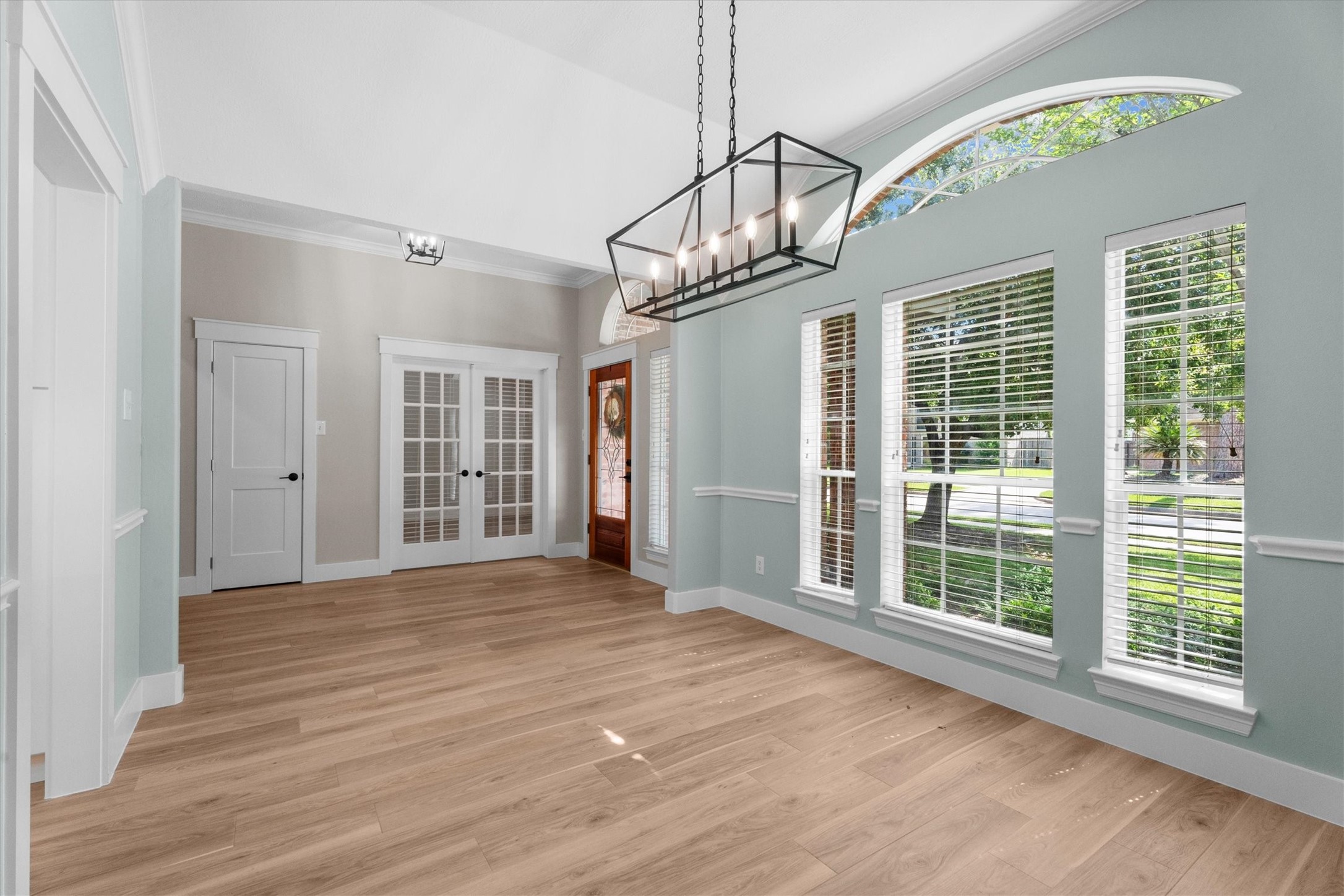 30111 Granum Drive Spring, TX 77386 - Photo 11 of 45 a view of an empty room with wooden floor and a window