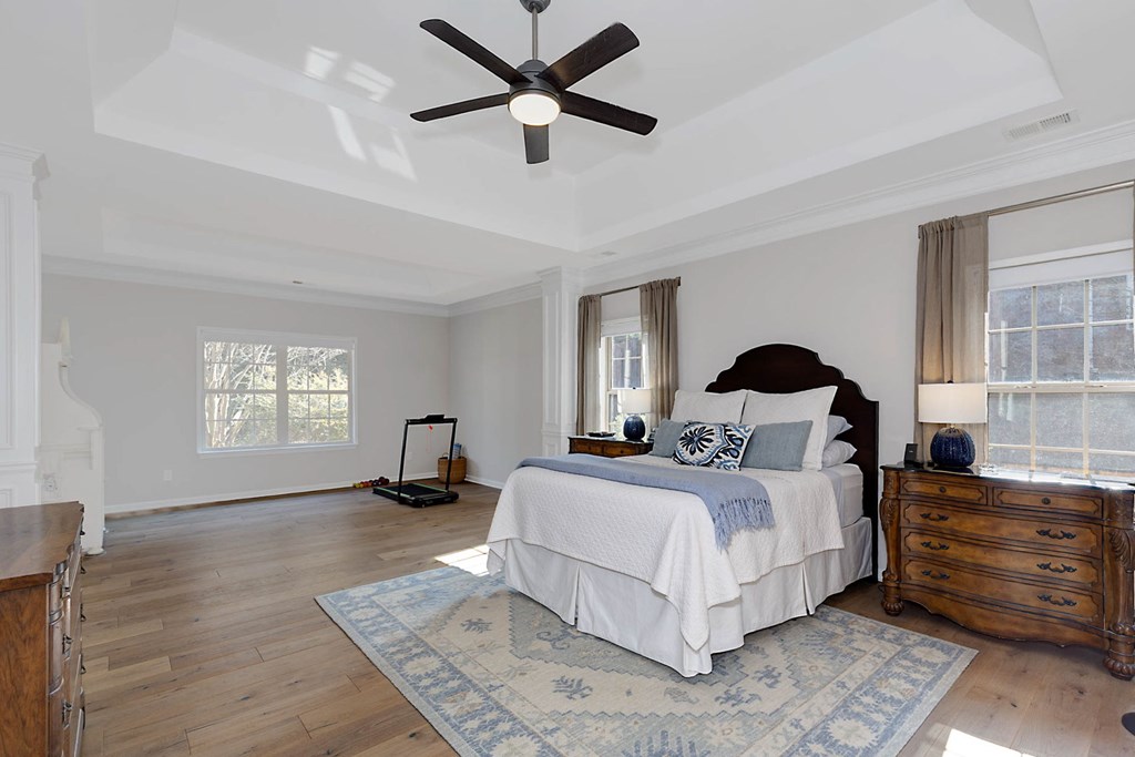 6712 Bridge Way Columbus, GA 31904 - Photo 18 of 36 a bedroom with a bed and a window