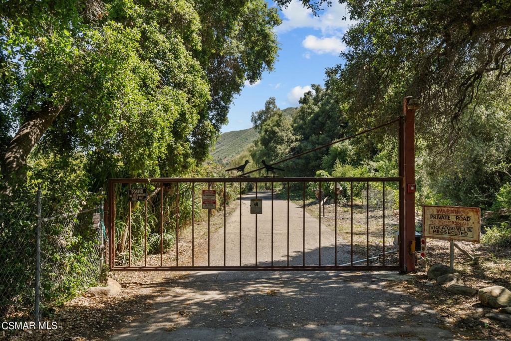 5682 Pine Grove Road Santa Paula, CA 93060 - Photo 14 of 53 a view of a wrought fence