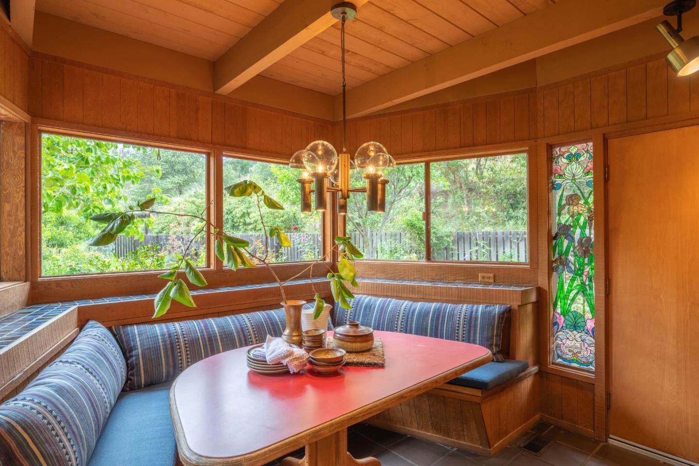 46 Middle Canyon Road Carmel Valley, CA 93924 - Photo 19 of 74 a view of a dining room with furniture window and outside view