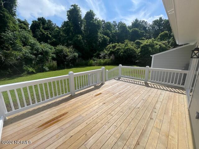 240 Channel Rock Road Beaufort, NC 28516 - Photo 35 of 41 Rear 20' x 12' deck
