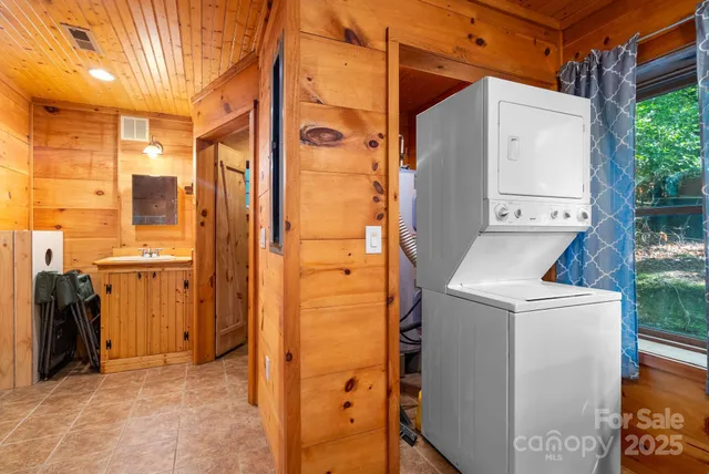 a view of a chairs in a room