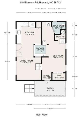 $239,000 | 118 Blossom Road, Brevard, NC 28712