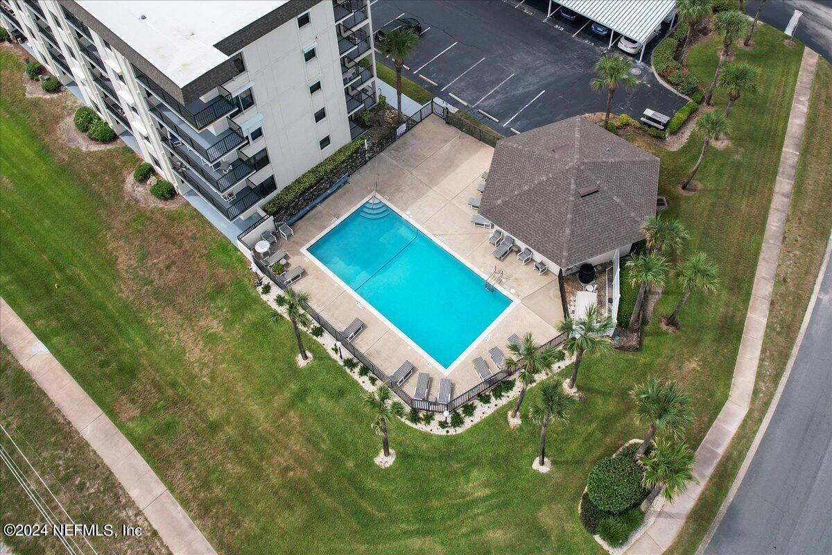 3100 Ocean Shore Boulevard, Unit 106 Ormond Beach, FL 32176 - Photo 17 of 21 an aerial view of a house