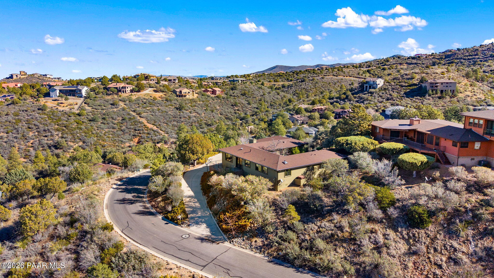 220 High Chaparral Loop Prescott, AZ 86303 - Photo 41 of 43 40-Aerial (2)