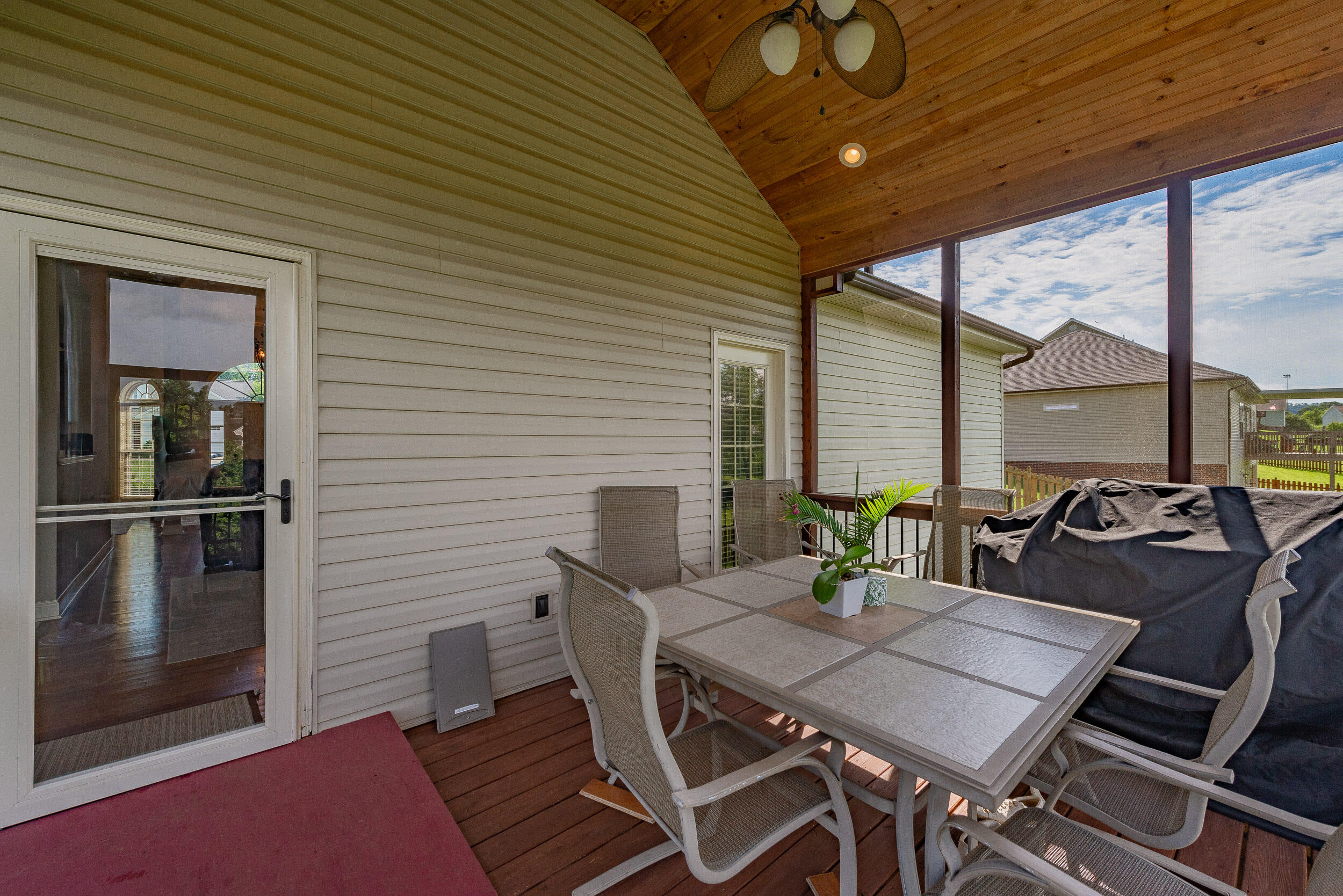 552 Walkers Bend Road Gray, TN 37615 - Photo 46 of 59 Screened in Back Deck