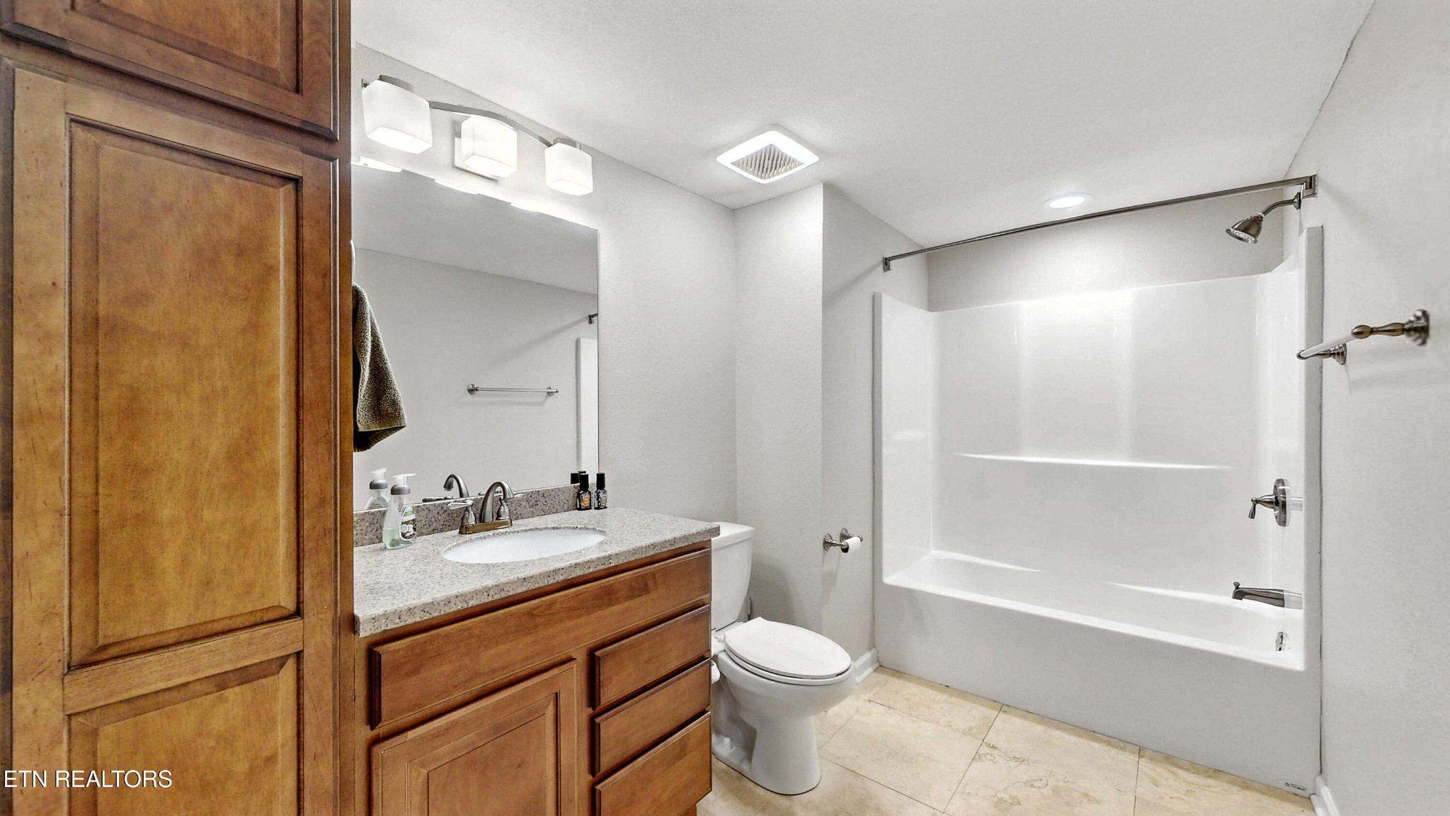 110 Ogden Circle Oak Ridge, TN 37830 - Photo 33 of 50 a bathroom with a sink a toilet and shower
