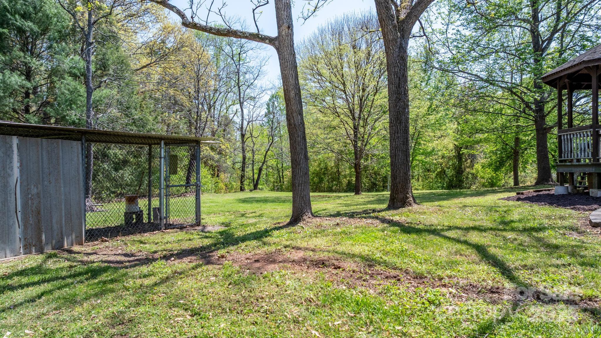 4067 Old Buff Road Hickory, NC 28602 - Photo 34 of 45 a view of a yard with plants and large trees