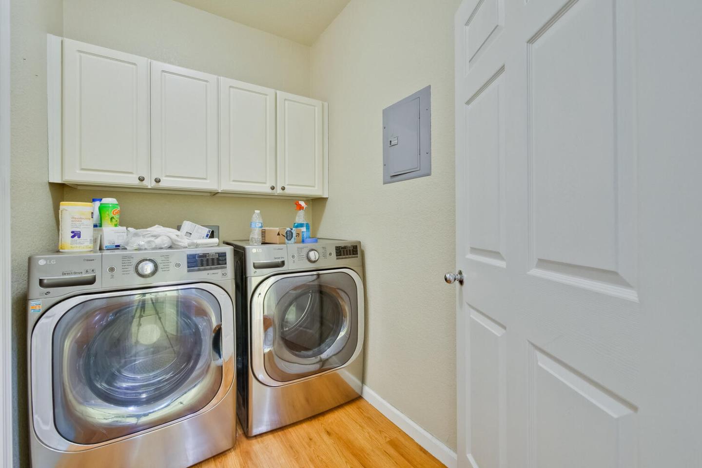 935 Old County Road, Unit 44 Belmont, CA 94002 - Photo 46 of 57 a utility room with sink dryer and washer