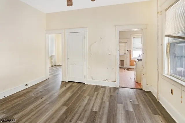wooden floor in an empty room