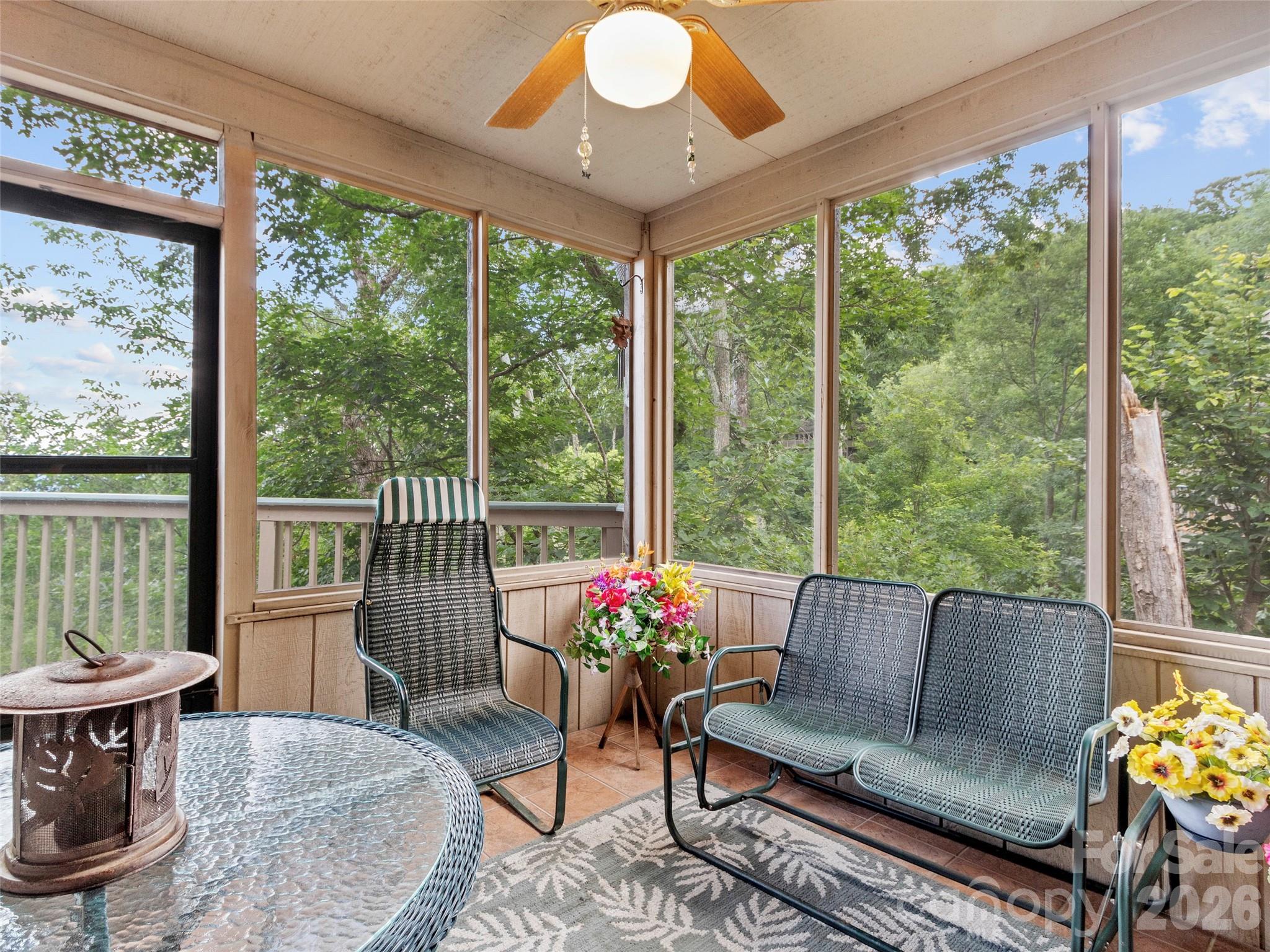 21 Ivy Ridge Road Burnsville, NC 28714 - Photo 15 of 35 a living room with furniture and a large window