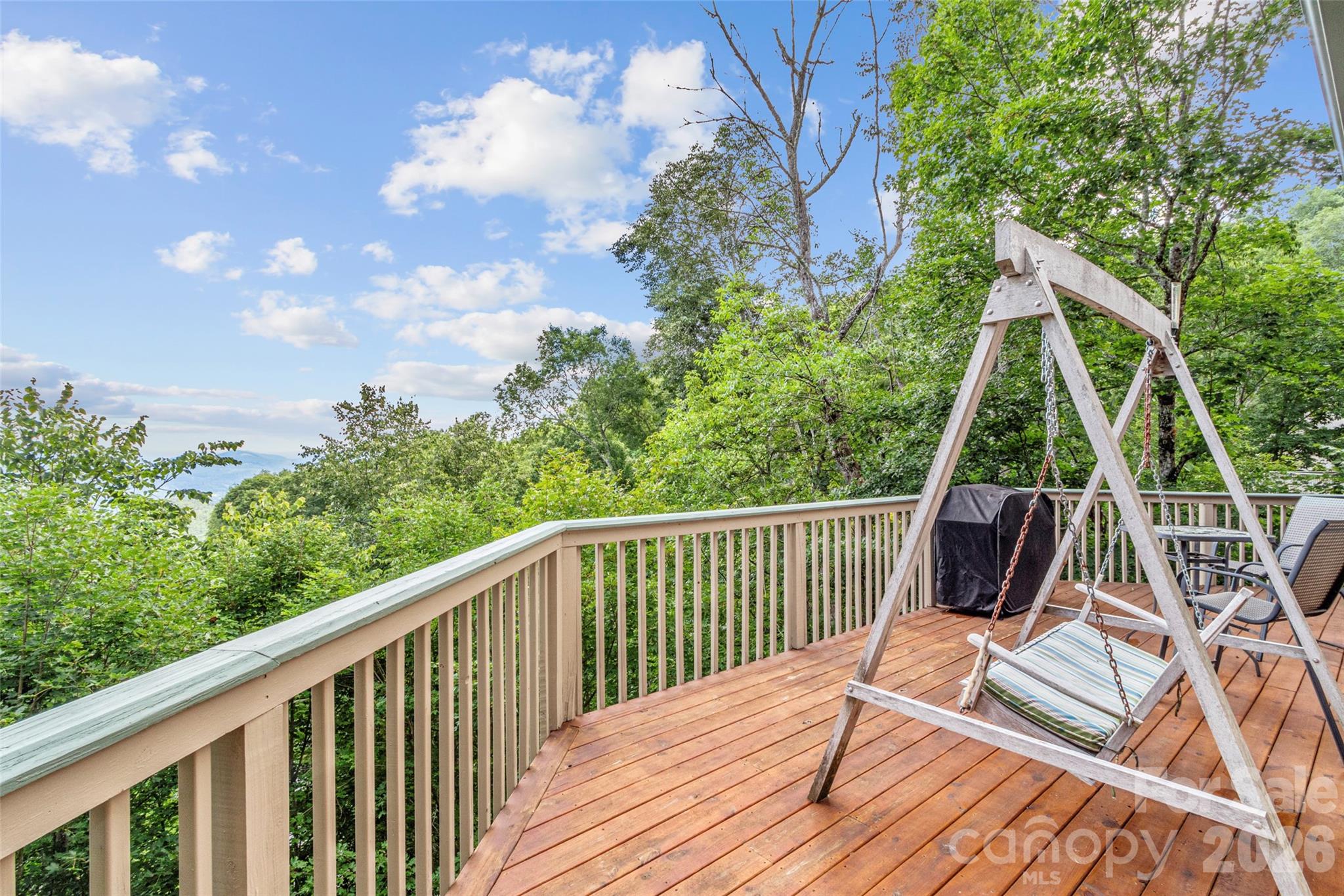 21 Ivy Ridge Road Burnsville, NC 28714 - Photo 18 of 35 a view of balcony with furniture
