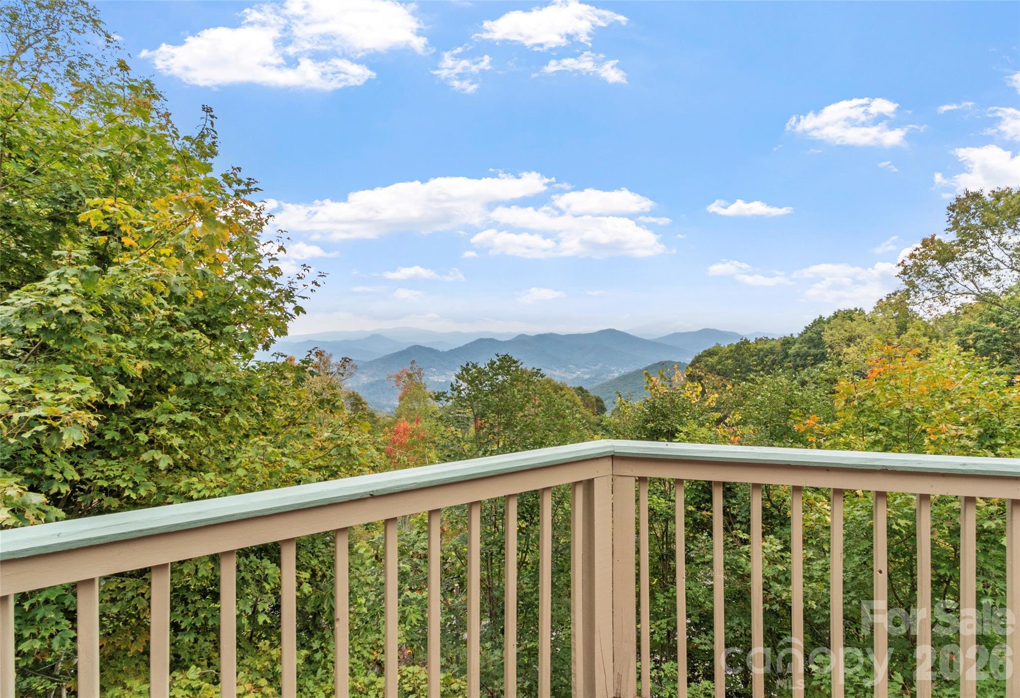 21 Ivy Ridge Road Burnsville, NC 28714 - Photo 24 of 35 a view of a balcony with an outdoor space