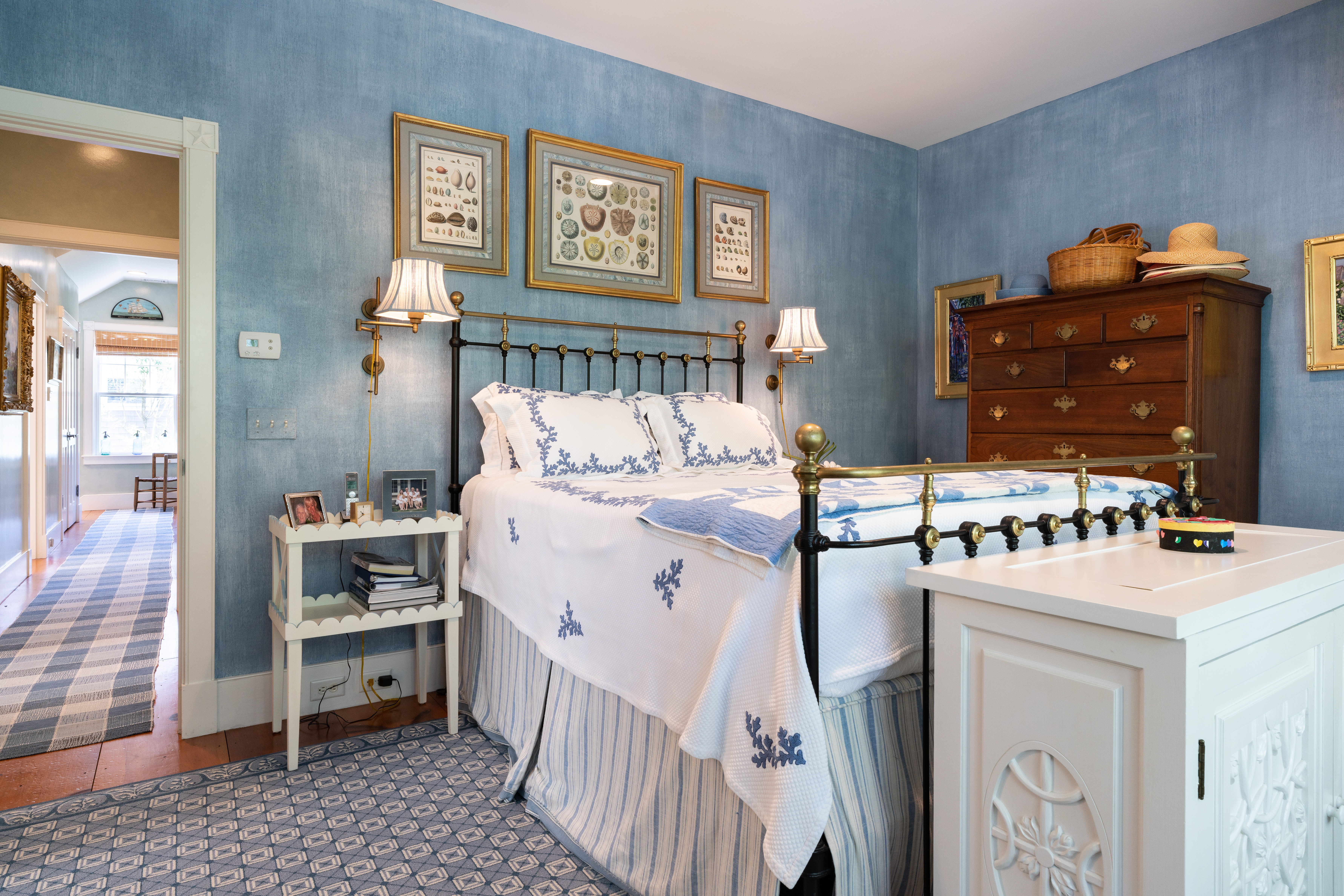 6 Ackermuck Road Nantucket, MA 02554 - Photo 27 of 40 a bedroom with furniture and baby crib