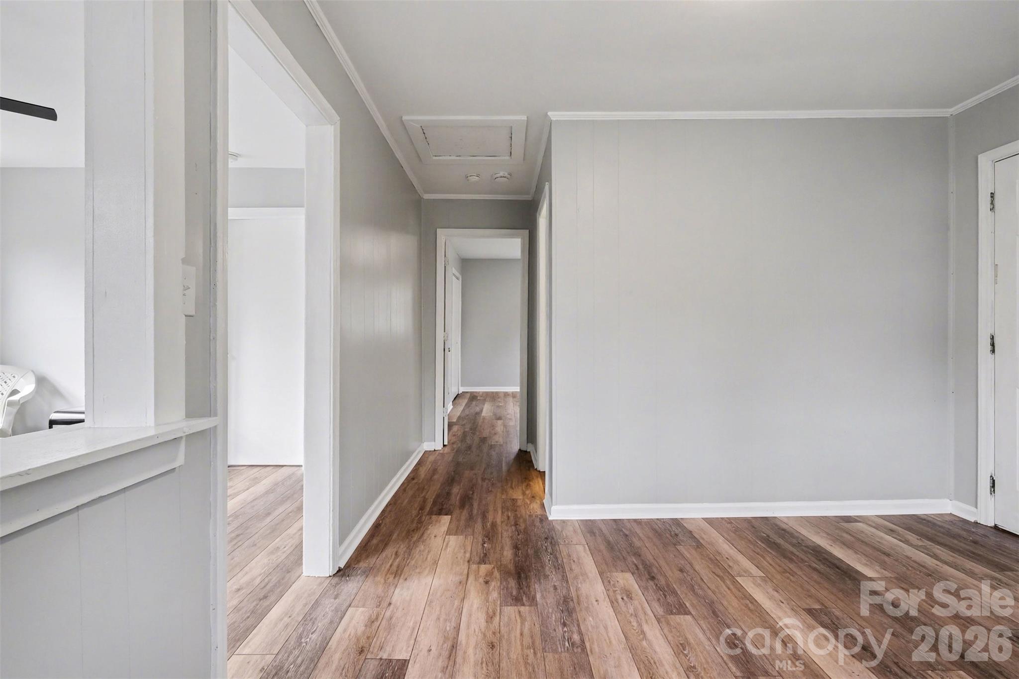1813 Isaac Place Shelby, NC 28152 - Photo 8 of 14 a view of hallway with wooden floor