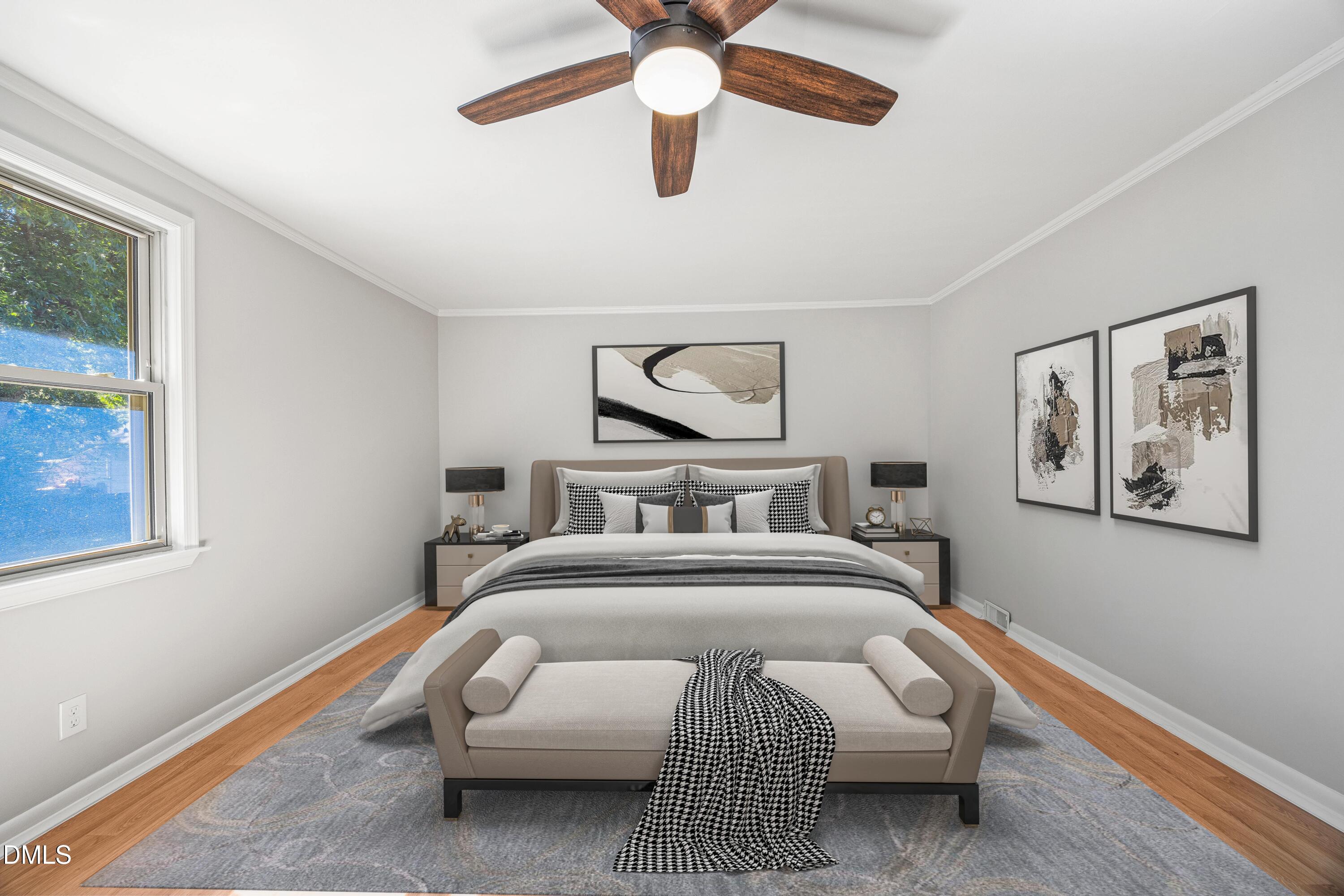 2915 Fawn Avenue Durham, NC 27705 - Photo 25 of 39 a bedroom with a bed and window