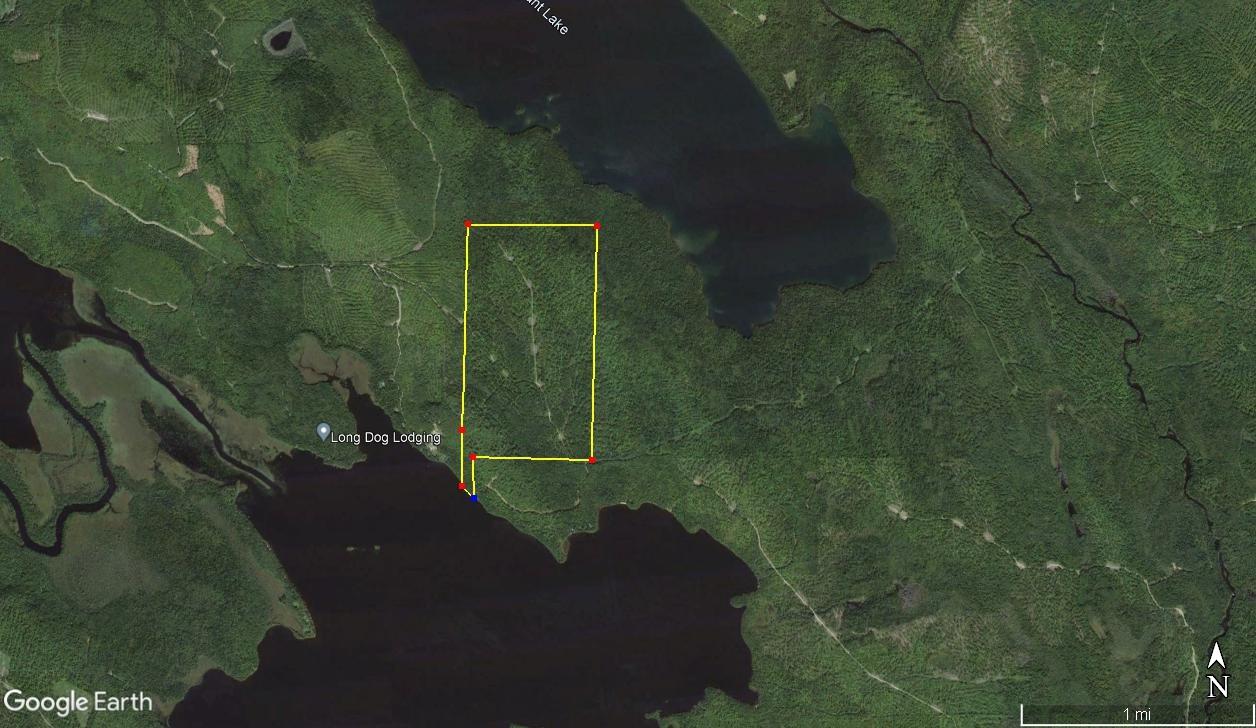 468 Dow Farm Road Island Falls, ME 04747 - Photo 1 of 13 aerial distant w mattawmkeag lake lot