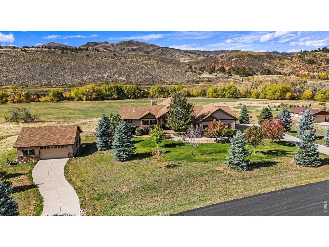 10723 Buckhorn Ridge Way Loveland, CO 80538 - Photo 45 of 50 a view of a city with an ocean view