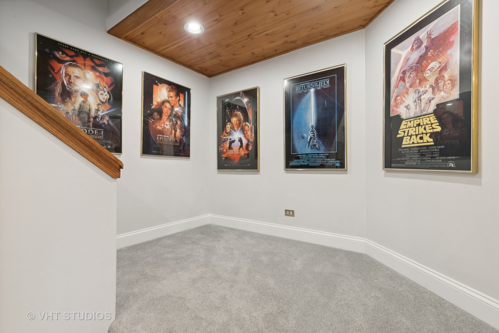 303 Saddle Lane Fox River Grove, IL 60021 - Photo 54 of 70 a view of a hallway with paintings on the wall