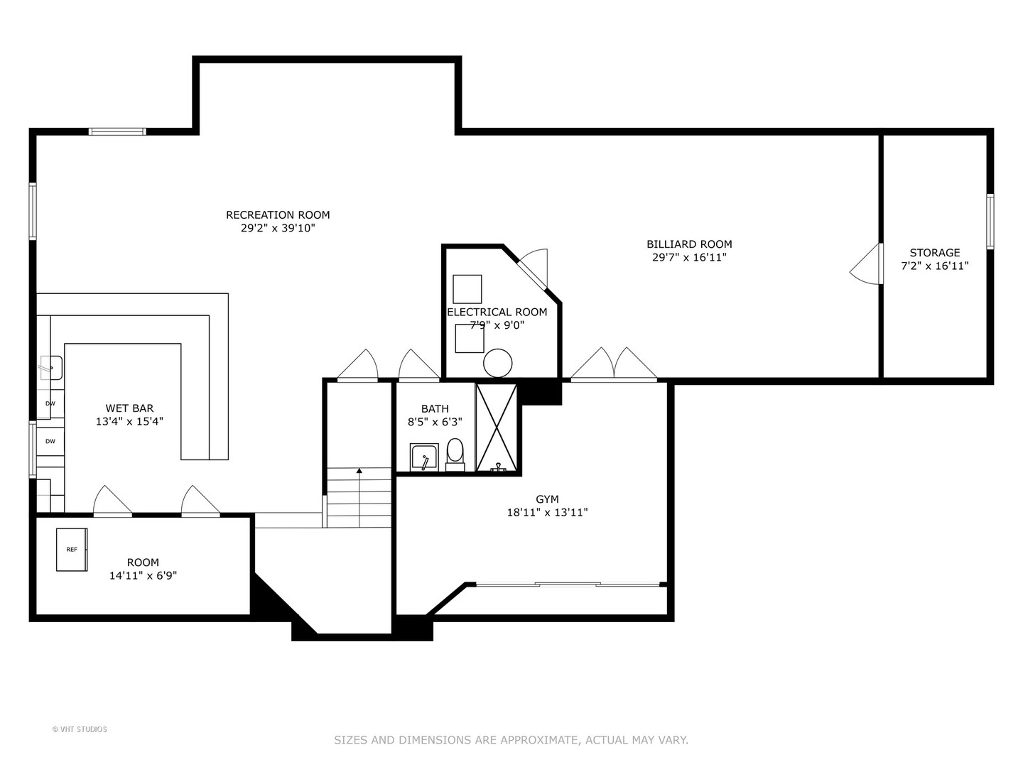 303 Saddle Lane Fox River Grove, IL 60021 - Photo 70 of 70 a picture of a floor plan
