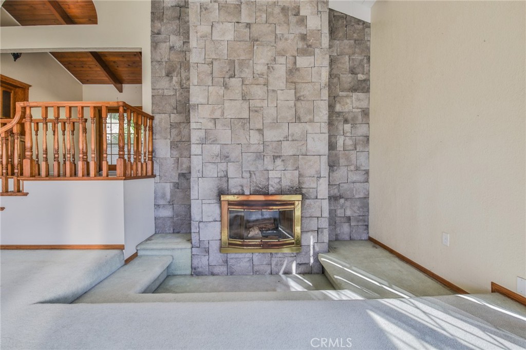1707 Nabal Road La Habra Heights, CA 90631 - Photo 19 of 64 Fireplace with sunken step area for seating