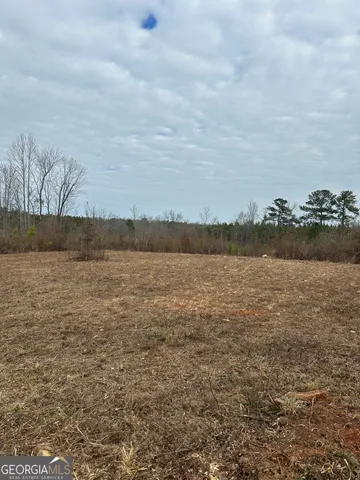 a view of a lake with houses in the back