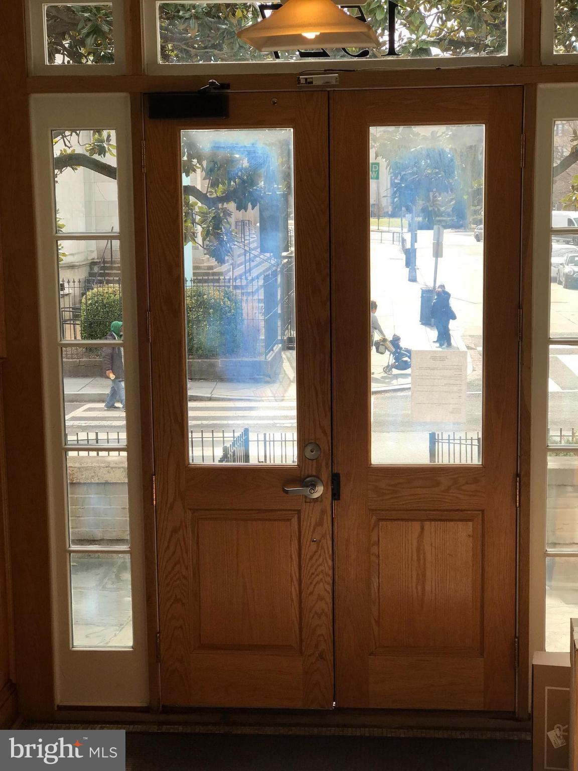 1527 Park Road Northwest, Unit 101 Washington, DC 20010 - Photo 2 of 18 Foyer Front Door with Security