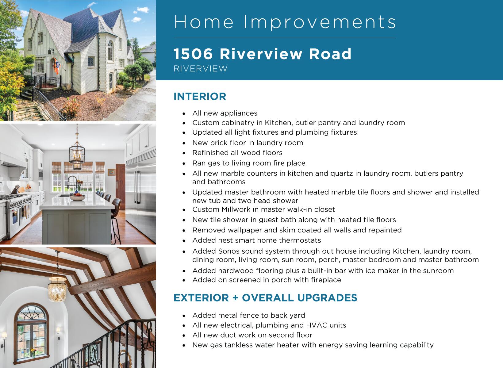 1506 Riverview Road Chattanooga, TN 37405 - Photo 42 of 52 Home-Improvement-List